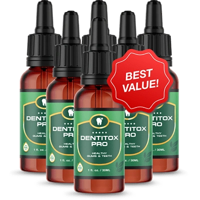 Dentitox Pro 6 bottle